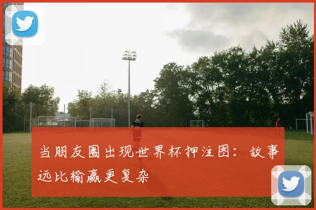 当朋友圈出现世界杯押注图:故事远比输赢更复杂