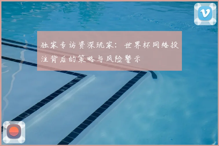 独家专访资深玩家:世界杯网络投注背后的策略与风险警示